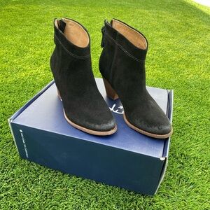 Black Suede Ankle Boots by Splendid size 7